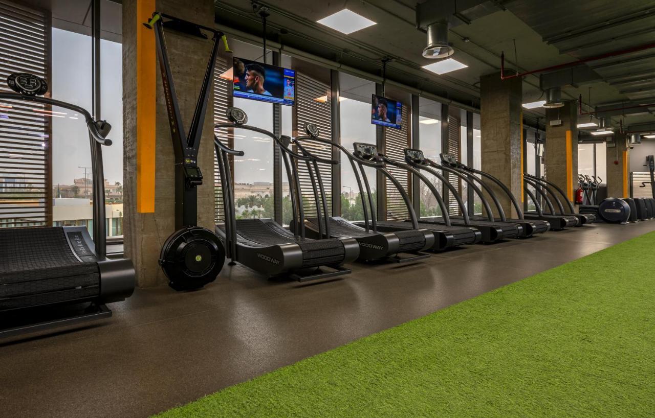Jareed Hotel Riadh Exterior foto The gym at the 2018 Commonwealth Games